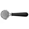 Porte-filtre sans fond avec poignée en bois de noyer noir Lelit PLA580B