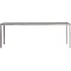 OPINION CIATTI table ILTAVOLO 220 cm (Ciment - Métal)
