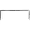 OPINION CIATTI table ILTAVOLO 220 cm (Feuille d'argent - Métal)