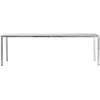 OPINION CIATTI table ILTAVOLO 260 cm (Feuille d'argent - Métal)