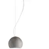 OPINION CIATTI lampe à suspension LALAMPADA Ø 20 cm (Ciment - Aluminiu...