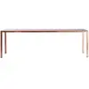OPINION CIATTI table ILTAVOLO 260 cm (Feuille de cuivre - Métal)