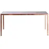 OPINION CIATTI table carrée ILTAVOLO 130 cm (Feuille de cuivre - Métal...