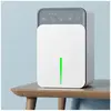 NOBRAND Deshumidificateur d air, Déshumidificateur Electrique avec LCD Écran, 12H Timer, 2 Modes, Arrêt Automatique