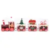 Mini Jouet de Train en Bois de Noël pour enfants Ornement Bricolage à ...