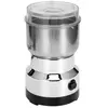 VINGVO Moulin à Herbes à Grains de Café à Épices Électrique en Acier Inoxydable Broyeur Mixeur Outil de Cuisine(Prise UK 220V )