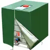 RYTTGOP Bâche Cuve 1000L Anti UV 420D avec Cordon Fermeture éclair IBC Housse Container Réservoir d'eau