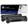 HP 78A 2-pack Black Original LaserJet Toner Cartridges Cartouche de to...