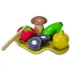 Assortiment de Légumes en Bois PLAN TOYS - Mixte - A partir de 18 mois