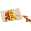 Plan Toys Mon Premier Puzzle - Girafe Orange
