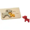 Puzzle Chien - PLAN TOYS - Moins de 100 pièces - Bébé - Mixte