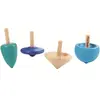Plan Toys TOLLETJES (6/PACK) - TOUPIES (6/PACK)