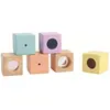Jouets en bois Plan Toys Set de blocs sensoriels Pastel