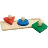 Plan Toys Encastrement 3 formes - Méthode Montessori