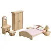Plan Toys Chambre parentale en bois naturel