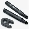 Prolongateur de valve challenge aluminium noir