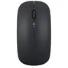 Souris de jeu sans fil 2.4G USB rechargeable avec lumière colorée LED ...