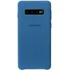Samsung Beetlecase Coque Silicone Ultra Fine Bleu Galaxy S 10+ EF-PG975TLEGWW