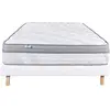 Luxury Literie Ensemble Matelas ViscoPlus (140 x 190 cm, Sommier Eco)