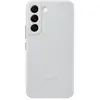 Samsung Housse en Cuir Gris Clair EF-VS901LJEGWW pour Galaxy S22 S901