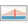 Samsung The Frame Cadre 50 Noyer - Cadre décoratif pour TV Samsung The Frame