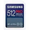 Carte SDXC Samsung PRO Ultimate 512 Go avec adaptateur USB, UHS-I, V30