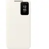 Etui Smart View avec porte-carte Samsung Galaxy S23+ 5G Beige Crème