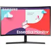 Moniteur curbat Samsung Essential S24 C3, 24", Full HD, VA, 60Hz, 4ms