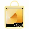 Samsung Coque Silicone avec Anneau Jaune Galaxy Z Flip6