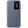Etui Folio Smart Clear View avec porte-carte pour Samsung Galaxy S24 Violet