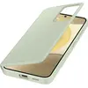 Etui Smart View avec porte-carte pour Samsung Galaxy S24 Vert Clair TU