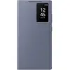 Etui Smart View avec porte-carte pour Samsung Galaxy S24 Ultra Violet TU
