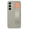 Samsung Coque silicone avec Lanière (Gris) - Samsung Galaxy A55 5G