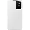 Étui portefeuille Samsung Smart View blanc pour Samsung Galaxy A35 5G
