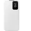 Etui Folio Smart S View Cover pour Samsung Galaxy A55 5G Blanc