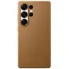 Coque pour Samsung Galaxy S25 Ultra Cuir d'Origine Kindsuit Samsung Dorée