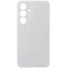 Samsung Coque Galaxy Officielle en Silicone pour S24 FE Gris