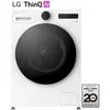 LG Lave-linge séchant molette écran LCD 9/6kg Steam  - F964X71WHST