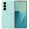 Pack coque en silicone Vert d'eau et film pour Samsung Galaxy Z Fold 7