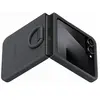 Samsung en silicone avec anneau selfie Noir pour Galaxy Z Flip 6 et 7