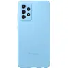 Coque Silicone - Samsung - Galaxy A72 - Souple - Protection Chocs - Bleu