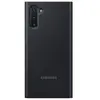 Samsung Clear View Cover Noir Note10