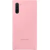 Samsung Coque Silicone Rose Note10