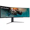 Ecran PC Gaming LG 49GR85DC-B 49 Incurvé UWQHD Gris et Violet