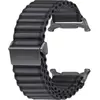 Samsung Trail Band (20 mm, Nylon, Titane), Sangles de montre, Noir