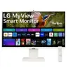 LG MyView 32 FHD IPS Smart Moniteur HDR10 32SR85U-W Blanc Class F