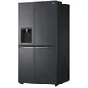 LG - Réfrigérateur américain 91cm 635l nofrost anthracite GSJV80MCLE