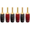 Audioquest SUREGRIP 507 GOLD - Lot de 6 fiches bananes