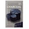 The Saem Natural Mask Sheet Charcoal masque tissu purifiant 21 ml