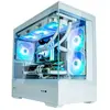 Boîtier d'ordinateur Zalman P30 BLANC Mini Tower Micro ATX Wit